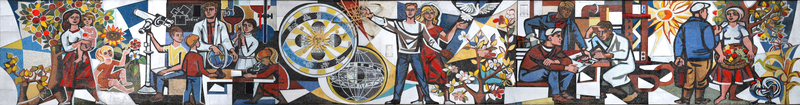 Illustration for article titled The Melancholy, Crumbling Remains Of Great Socialist Murals